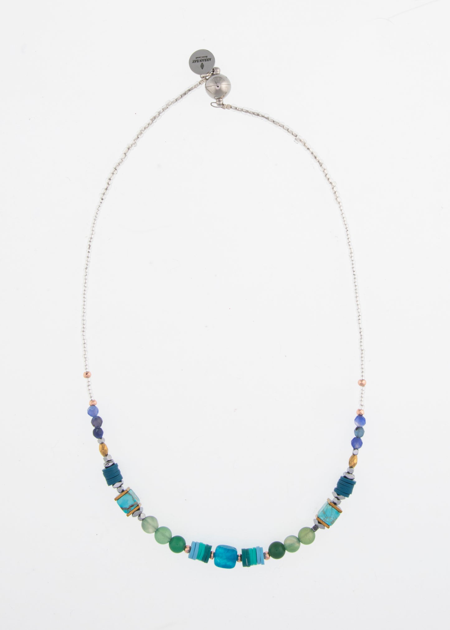 Jasper and agate necklace