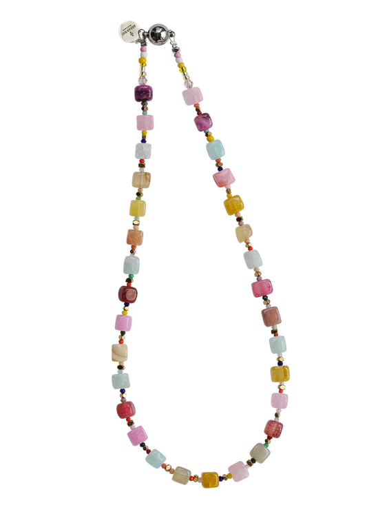 Delicate pastel agates