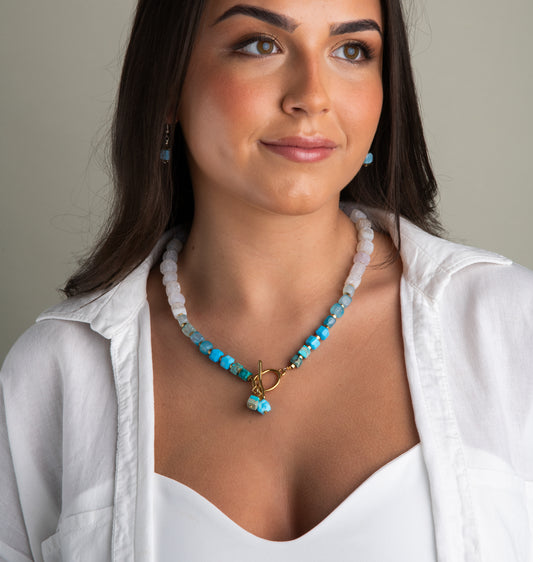 Ocean toggle necklace