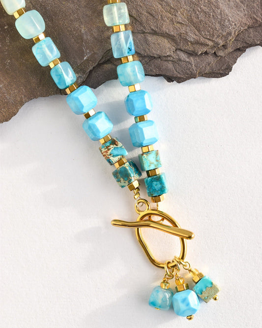 Ocean toggle necklace