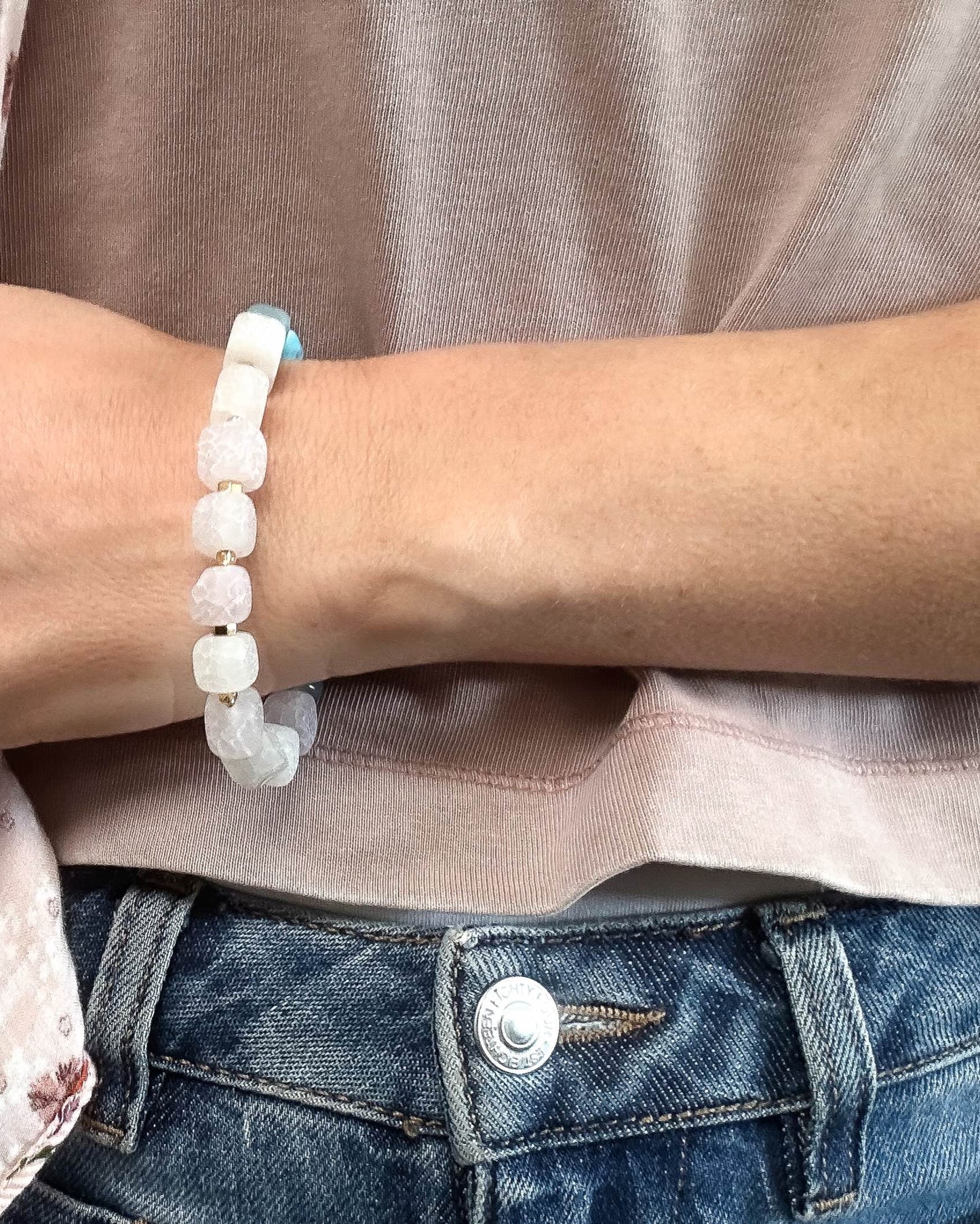 Ocean stone bracelet