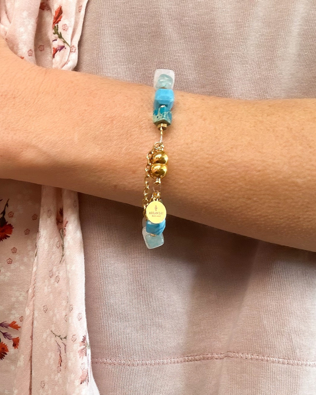 Ocean stone bracelet