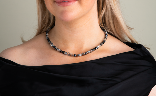 HL3 Hematite necklace