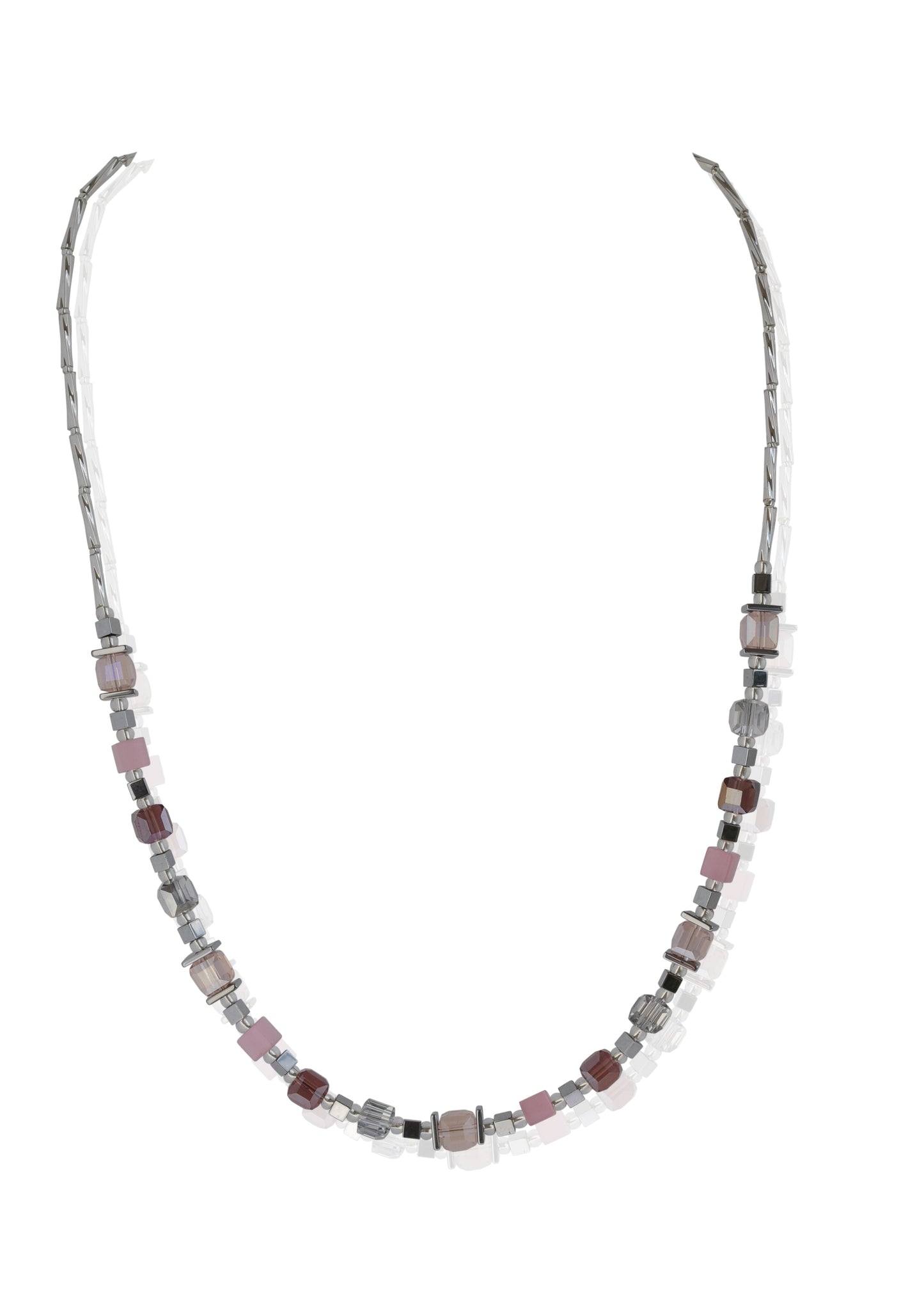 Pink aventurine necklace