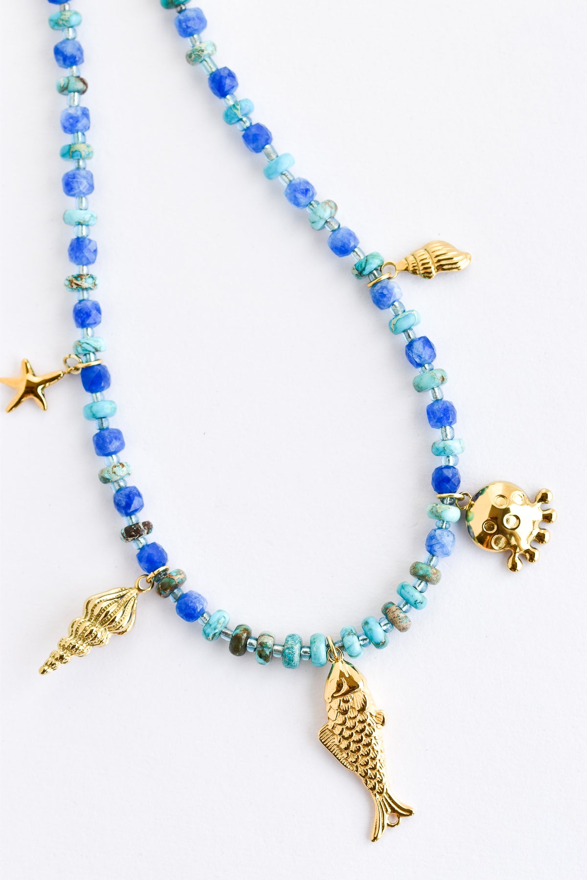 Ocean charm necklace