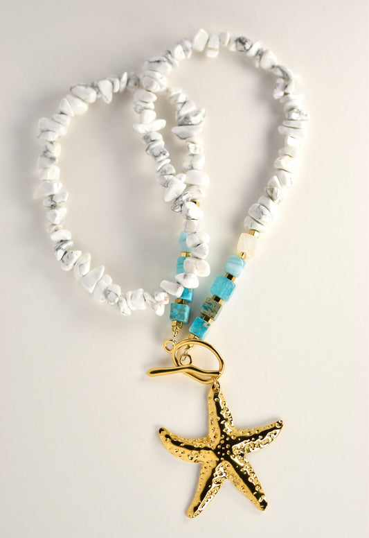 Starfish necklace